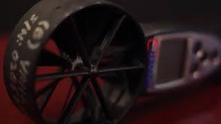 (PowerQ) Air Balancing Vane Anemometer Test