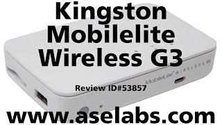 Kingston Mobilelite Wireless G3 Review - ASE Labs