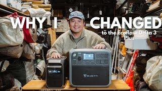 Why I changed to the Ecoflow Delta 3 Plus after using Bluetti for 3 years with Airstream Basecamp