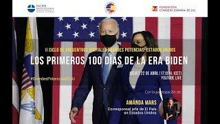 Amanda Mars: "Los primeros 100 días de la era Biden"