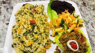 My Fully Loaded Kitchri with smoked herring