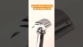 Durf jij te scheren met de Merkur safety razor 39C?