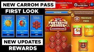 Carrom Pool New Updates - New Carrom Pass Look - Free Pucks - Jamot Gaming