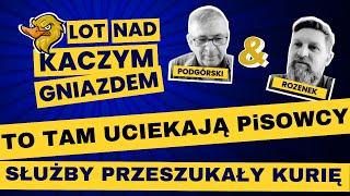 TO TAM UCIEKAJĄ PiSOWCY!!! SŁUŻBY PRZESZUKAŁY KURIĘ. SOLORZ OSACZONY. AKCJE W DÓŁ!