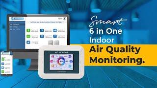 The Future of Indoor Air Quality Monitoring: Introducing Our 6 in 1 Smart Indoor Air Quality Monitor