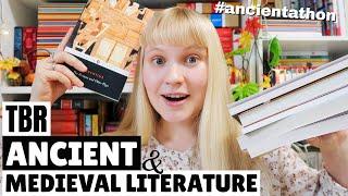  Ancient and Medieval Literature TBR  #Ancientsathon​