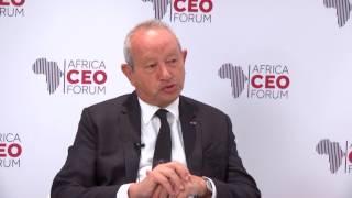 AFRICA CEO FORUM - Interview Naguib Sawiris