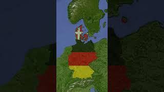 Which country in Europe has the most neighbors? #map #geography