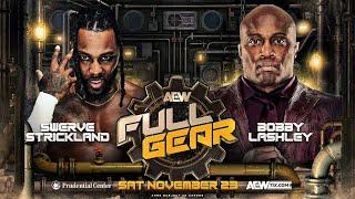 FULL MATCH - Swerve Strickland vs Bobby Lashley | AEW Full Gear