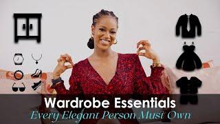 Wardrobe Essentials Every Elegant Person Must Own (For Both Female & Male)