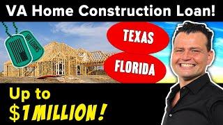 VA Home Construction Loans – Build a Home with a VA Loan