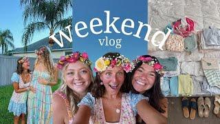 spend the weekend with me: garden party, road trip to GA, & crafting!!!