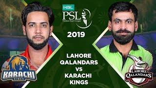 Match 5: Full Match Highlights Lahore Qalandars vs Karachi Kings | HBL PSL 4 | 2019