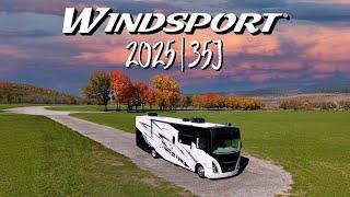 2025 Windsport 35J | Sleeping For 7 | Residential Fridge | RV Review