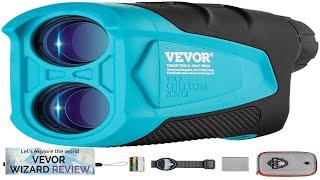 VEVOR Golf Rangefinder 1300 Yards Laser Golfing Hunting Range Finder 6X Magnification Review