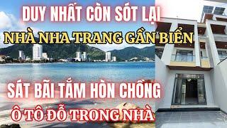 Duy Nhất Còn Sót Lại. Nhà Nha Trang Gần Biển. Nhà Mới Pháp Lí Chuẩn. Ô Tô Ngủ Trong Sân.