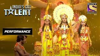 Ramayan के इस Act को देख Shilpa ने खोया Control|India's Got Talent|Kirron K,Shilpa S,Badshah,Manoj M