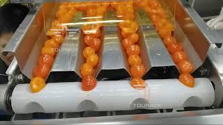 Automatic salted egg yolk weight sorting system