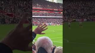 WEST HAM FANS REACT TO LEWIS-SKELLY SENDING OFF | ARSENAL 0-1 WEST HAM