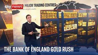 Analysis: The Bank of England gold rush that's pushing up the price | Ed Conway