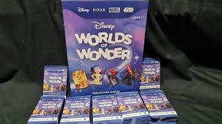 Unboxing: 52 Woolworths & Big W - Disney Worlds of Wonder - Collector Card Mystery Packs