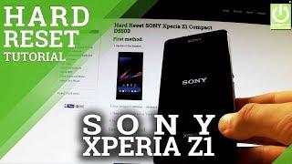 How to Factory Reset SONY Xperia Z1 Compact D5503 - Restore SONY Phone