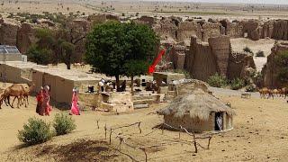 A Beautiful Mud house near Moj Garh (Mauj Garh) Fort || Cholistan Desert village life