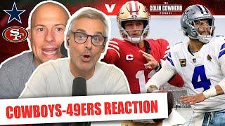 Cowboys-49ers Reaction: Brock Purdy beats Dak Prescott & Dallas again | Colin Cowherd NFL