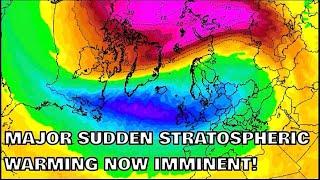 Major Sudden Stratospheric Warming Now Imminent! 10th March 2025