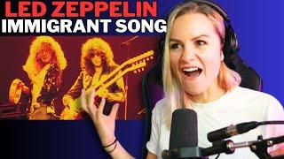 Led Zeppelin Immigrant Song REACTION!