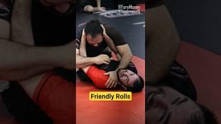 BJJ Friendly Rolls #mma #brotherhood #diegoferreira