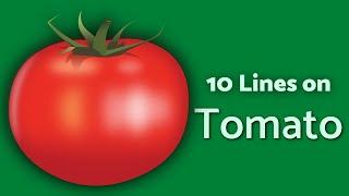 Tomato - 10 Lines on Tomato | TeachMeYT