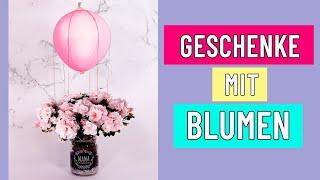 Wie du Blumen ganz entzückend als Geschenk verpacken kannst  &  Mama eine unglaubliche Freude machst