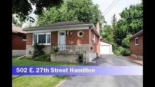 House for sale 502 E. 27th Street Hamilton, Ontario