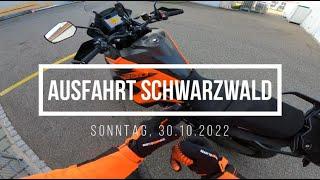 KTM 1290 Super Adventure S - zum ersten Mal mit meiner KTM im Schwarzwald :-)