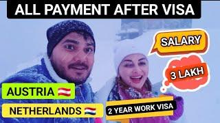 NETHERLANDS / AUSTRIA    2 YEAR WORK VISA | PAYMENT AFTER VISA | 2025 Jobs