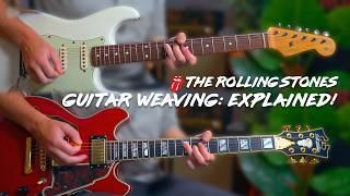 Rolling Stones guitar weaving style EXPLAINED - 5 songs you should know!