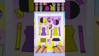 Kiki and Bouba - Sprunki Swap OC Human Edition Sticker Book ️‍ 스프런키 스왑 OC 휴먼에디션 스티커Asmr