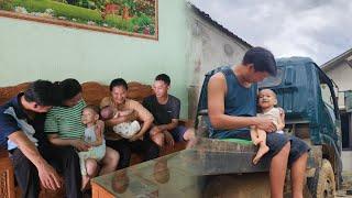 Aunt Sinh went to Tho's house - Gia Bao was happy when his father showed him the neighbor's car.