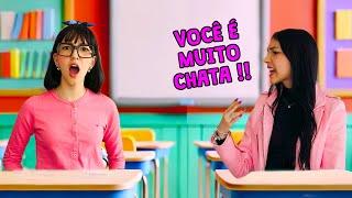 BRIGA NA ESCOLA !! PRIMEIRO DIA DE AULA | Luluca