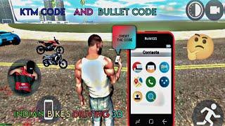 Indian bike driving 3d / bullet and ktm ka cheat code #indianbikesdriving3d #viral