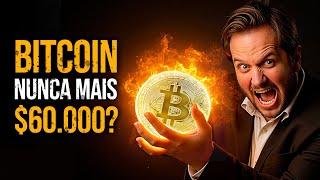 O BITCOIN NUNCA MAIS VAI CAIR ABAIXO DE $60K ?