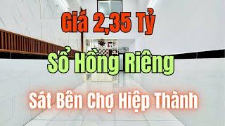 Nhà Sổ Hồng Riêng Giá Rẻ Hiếm Có Ở Quận 12 | Nhà Cấp 4 Gác Lửng 2 Phòng Ngủ Ngay Chợ Hiệp Thành