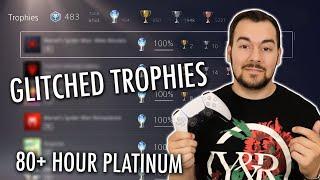 These Are My First 7 PS5 Platinum Trophies. (Glitched Trophies, So Much DLC, 80 Hour Plat).