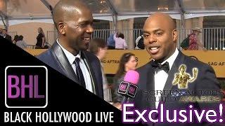 Kevin Frazier @ The SAG Awards Red Carpet | Black Hollywood Live