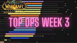 Top DPS Week 3 Blackwing Lair | Season of Discovery Phase 5