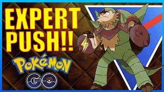 THUNDER PUNCH CHESNAUGHT HITS EXPERT RANK!! | POKÉMON GO BATTLE LEAGUE