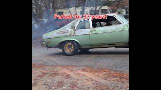 This 1973 Nova has been parked for 37 years! Can we put it on the road in 3 days and drive 600 miles