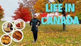 Life in Canada : "A Cozy Fall Day Off in Canada! Pancakes, Fall Colors, Schnitzel & Pecan Muffins!"