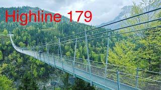 Highline 179 der Blick mit Kick und Ruine Ehrenberg #highline179